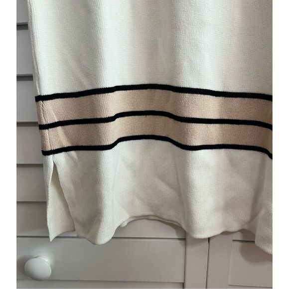 NWT English Factory C’est La Vie Midi Knit Dress Size Medium - Picture 3 of 5